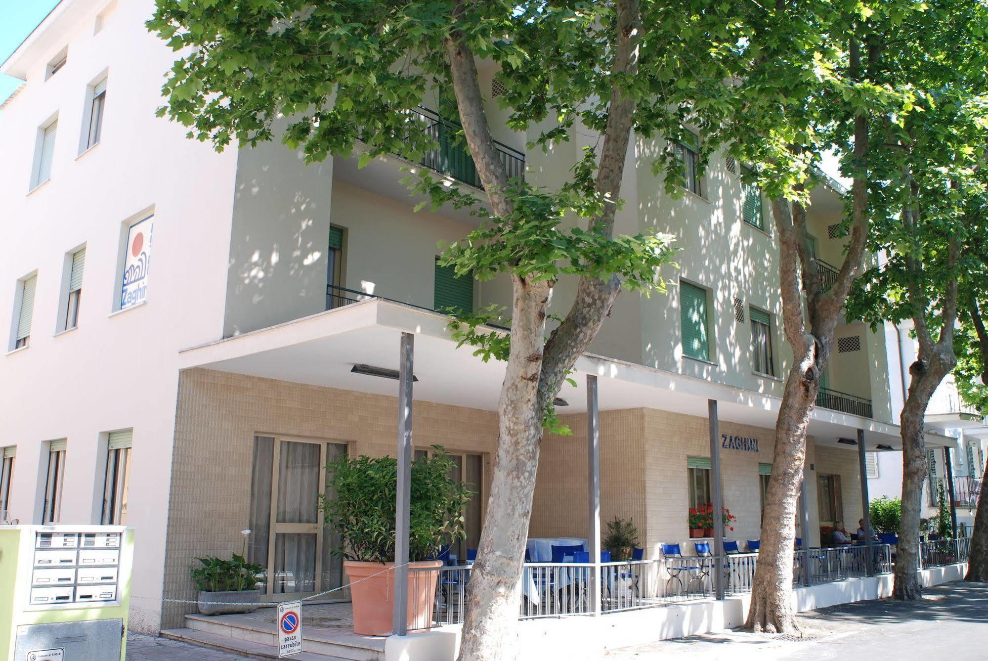 Hotel Zaghini Rimini Ngoại thất bức ảnh