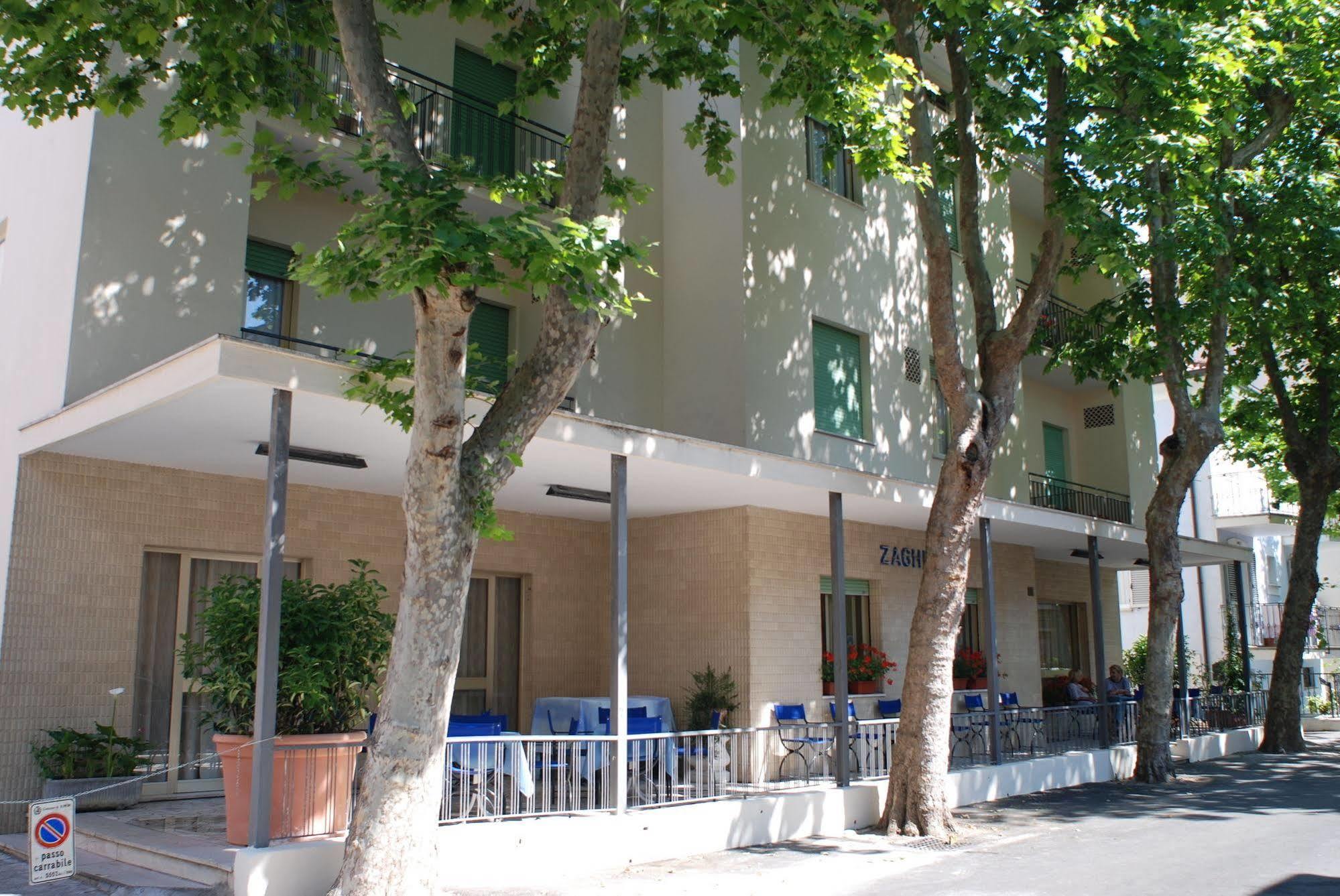 Hotel Zaghini Rimini Ngoại thất bức ảnh